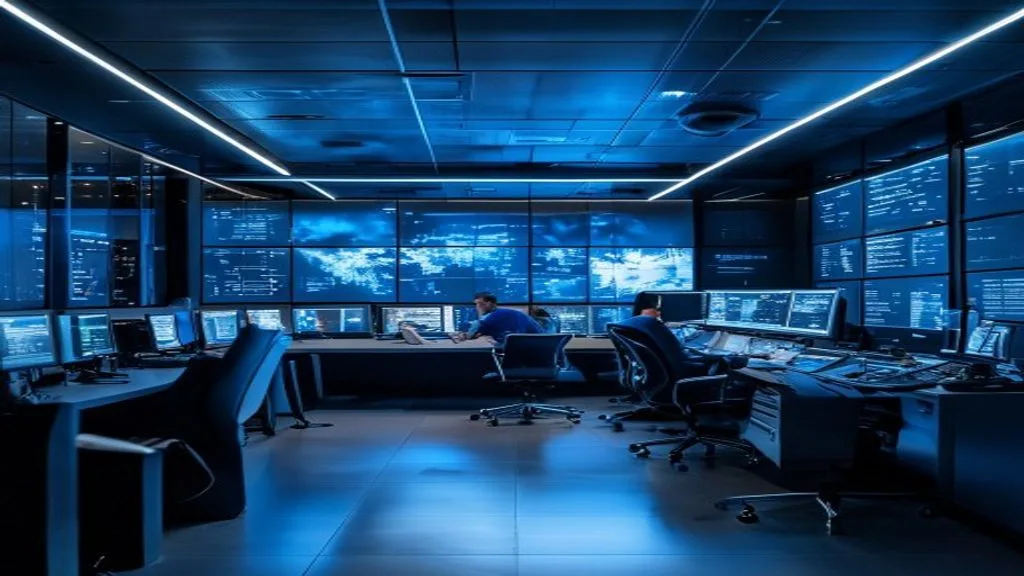 Streaks of light representing autonomous AI agents on a black field